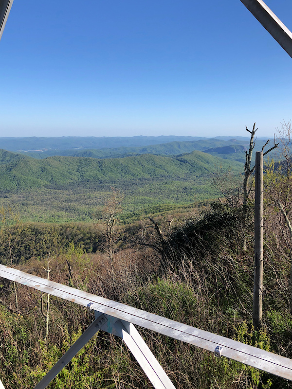 Frying Pan Tower Trail Hiking Trail Brevard, NC