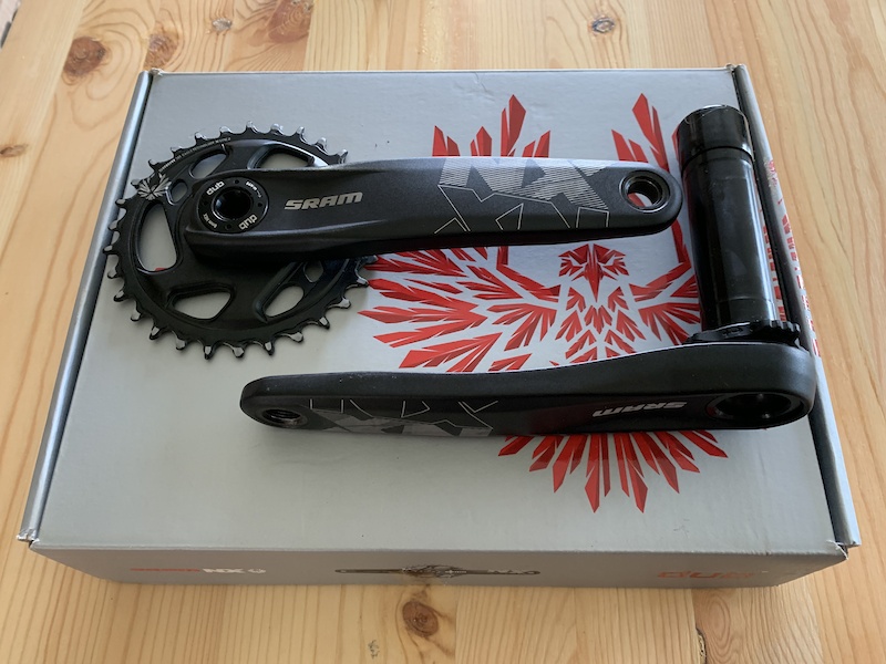 2021 SRAM NX Eagle Dub 175 Boost Cranks 30t Alloy For Sale