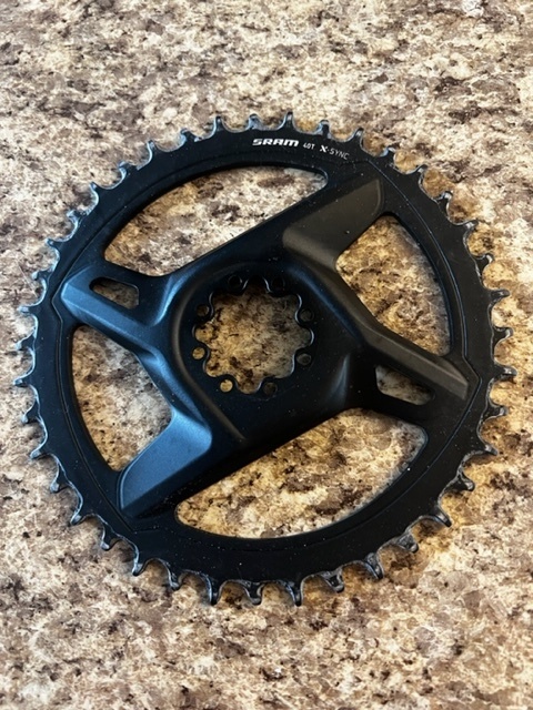 2022 Sram 8-bolt 40T 12 speed chainring For Sale