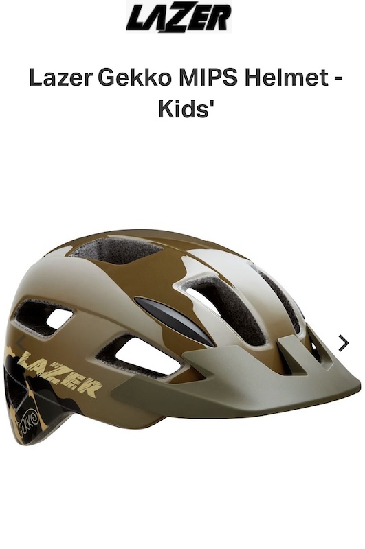 lazer gekko mips helmet