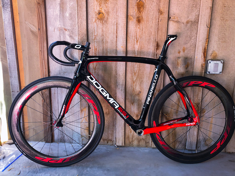 2015 Pinarello Dogma Disc With Zipp Tune Wheels For Sale