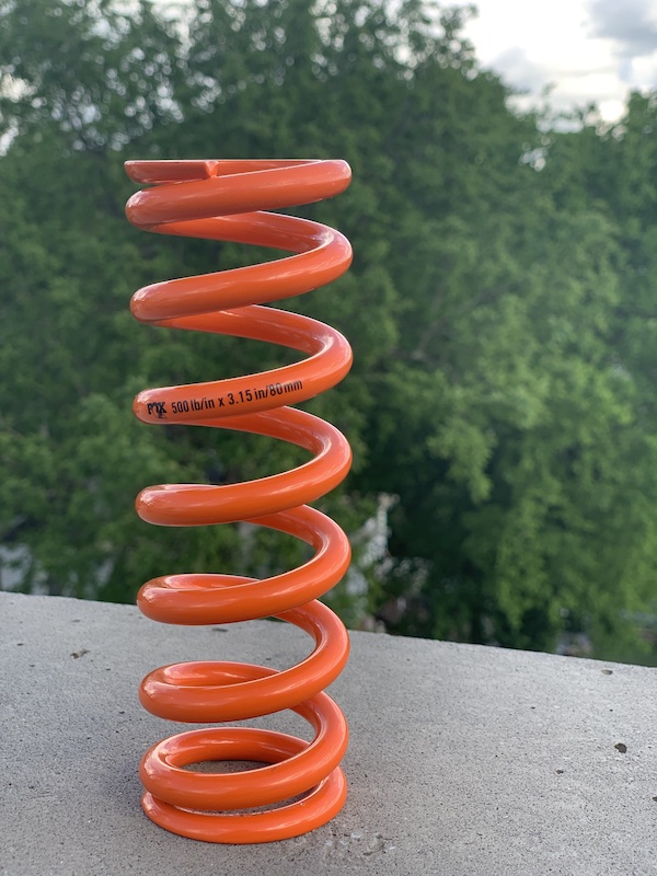 Fox SLS Dämpfer – 3.65in (93mm) / 3.15in (80mm) – Orange Federbein Für Mountainbikes