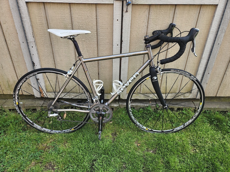 Seven Seven Cycles Axiom SLX Titanium Road Bike 52cm For Sale