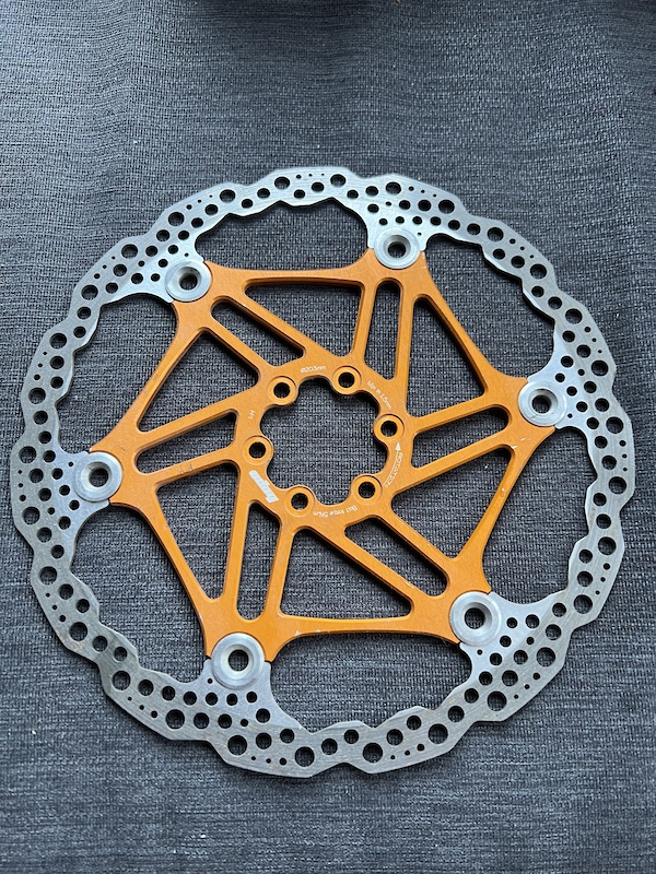 2020 203mm Hope Brake Rotor, Orange For Sale