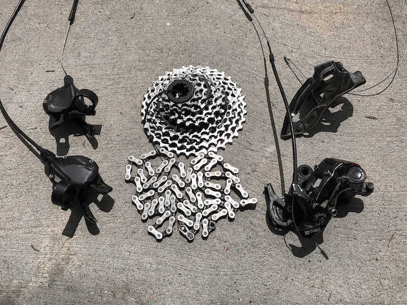 2012 Sram X9 2X10 *CLUTCH drivetrain kit For Sale