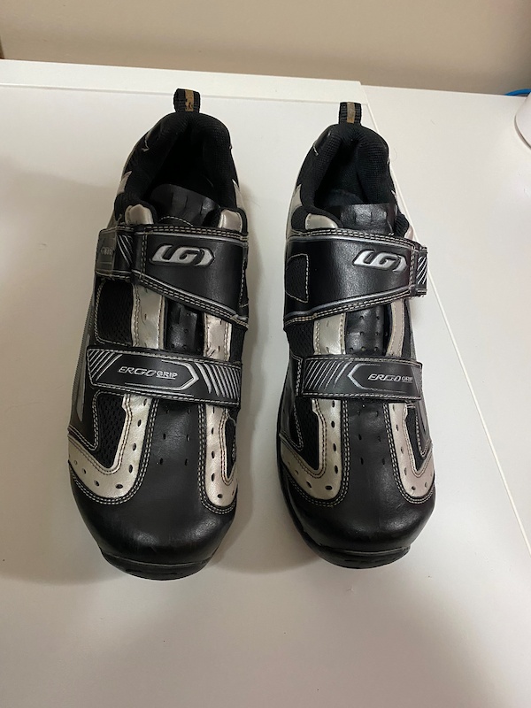 Louis Garneau Ergo Grip Shoes Size 48 For Sale