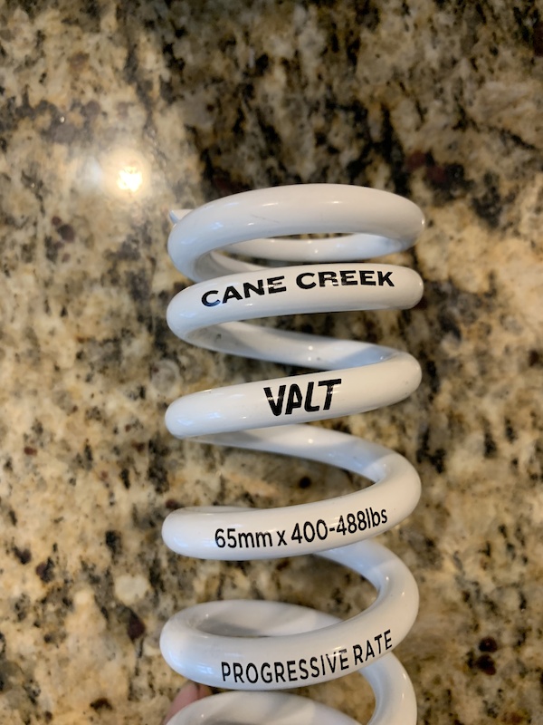 Vault Spring Thing 2022 Cane Creek Vault Progressive Spring 65mm 400-488lbs For Sale