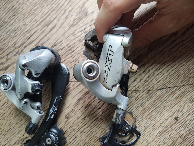 Shimano Deore XT M751 rear derailleurs, 9 speed For Sale
