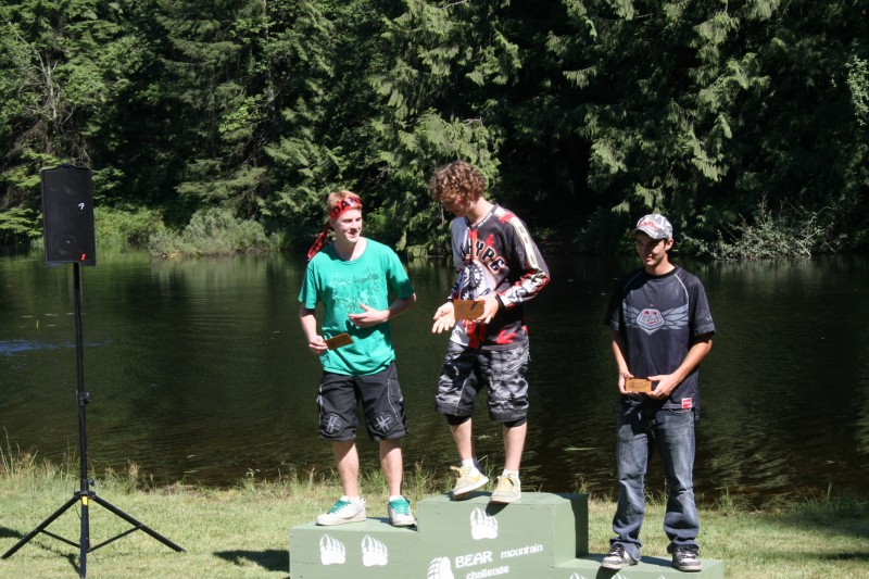 Bear Mountain Challenge-Luke Stanfield, Wylie Easton and Kyle Cameron