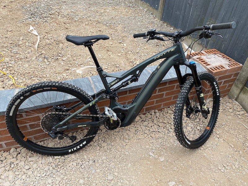 whyte e 160 rs weight