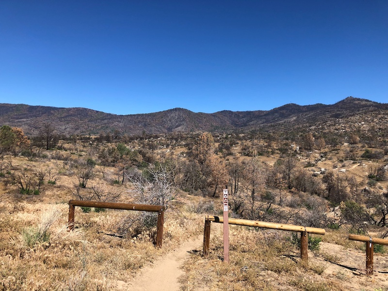 Gulch Climb Mountain Biking Trail Kernville, California