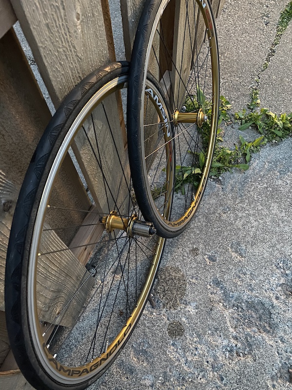 Campagnolo Khamsin G3 Gold Wheelset For Sale