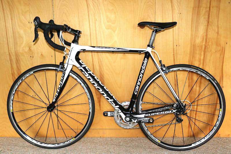 2012 Cannondale SuperSix 3 Ultegra 56cm Carbon Road Bike For Sale