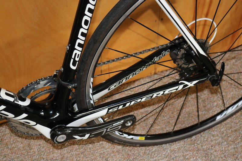 2012 Cannondale SuperSix 3 Ultegra 56cm Carbon Road Bike For Sale