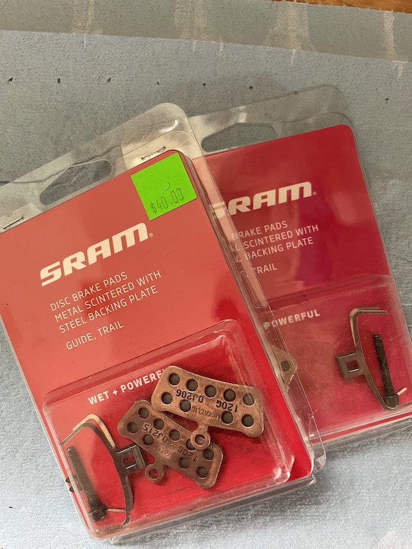 sram guide trail brake pads