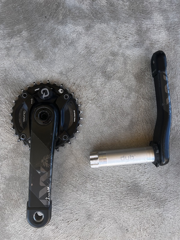 2021 SRAM XX1 Eagle Quarq Dub power meter crankset 165 For Sale