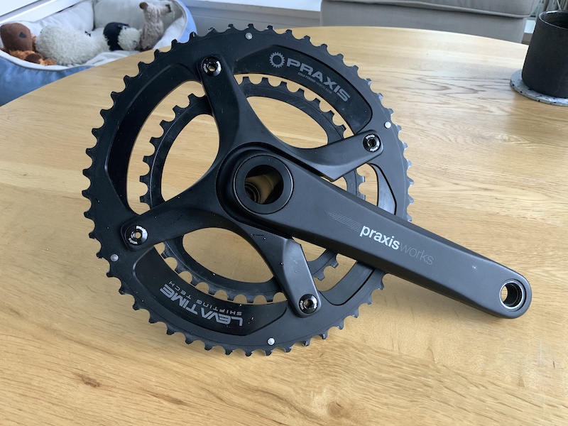 Praxis Alba M30 DM Crankset + chainrings For Sale