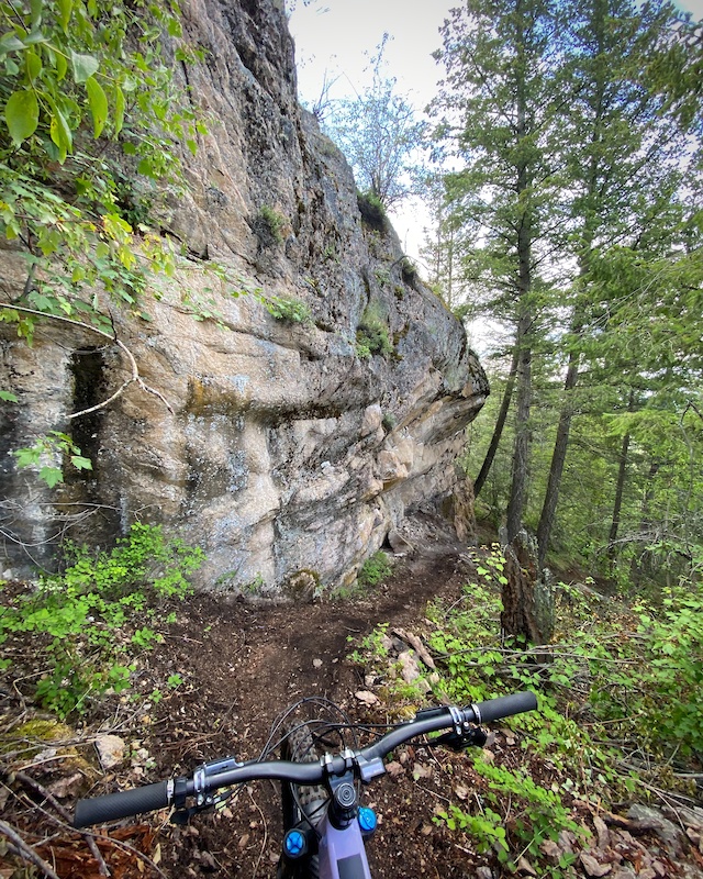 The Crags Mountain Biking Trail Vernon, BC
