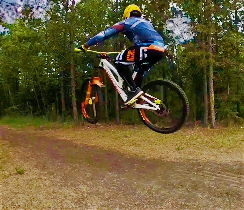 Airborne Mountain Biking Trail Edmonton, AB
