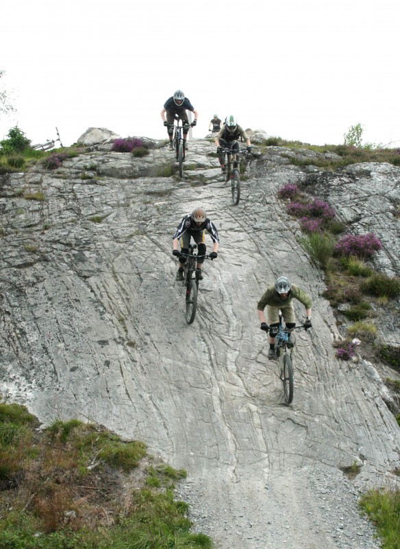 4 riders on the slab