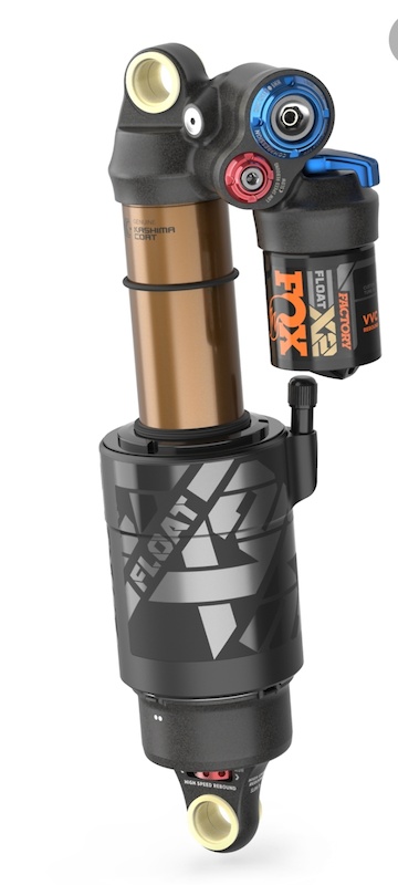 2021 Fox Factory X2 trunion mount 205mm x 65mm For Sale