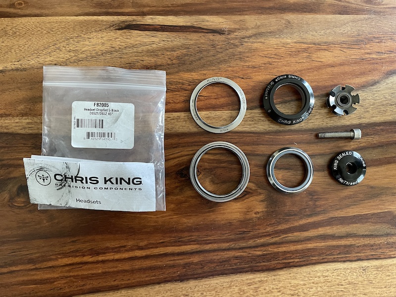 2021 Chris King Dropset 5 Black DS521/DS52 45* For Sale