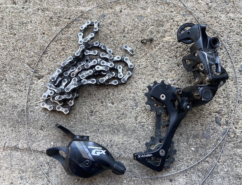 sram gx 11 speed shifter cable replacement