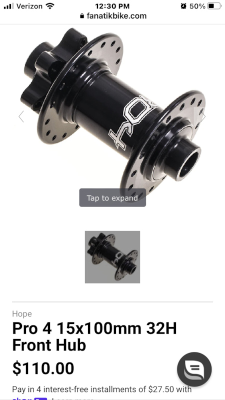 パーツ Formosa 27.5 sram hub 15x100 Formosa 27.5 sram hub 15x100