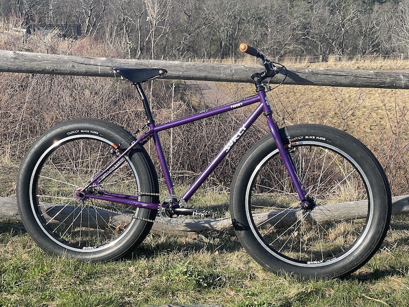 2005 Original 1st gen Purple Surly Pugsley (Medium) For Sale