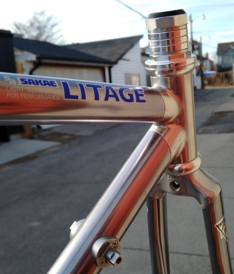 フレーム SAKAE LITAGE Emperor 801 RL SR Sakae Litage carbon fiber commuter – Nomad Cycle