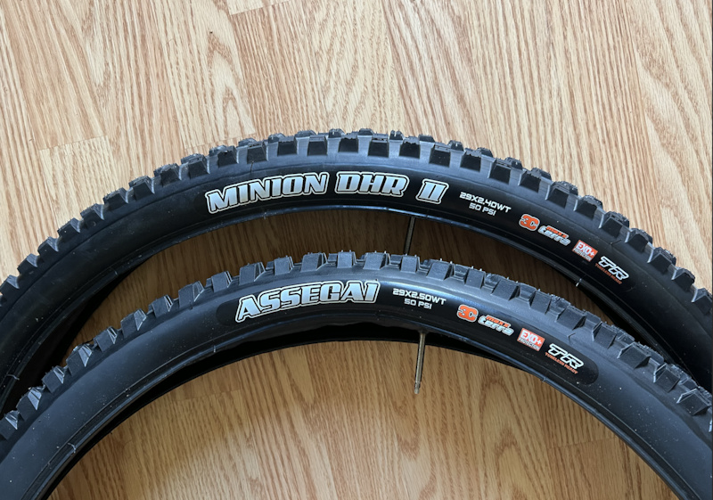 maxxis dhr exo 