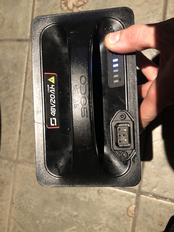 Super Soco F01 - Technical Info