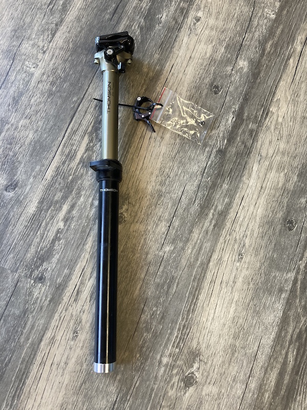 Thomson 27.2 105mm travel external dropper + lever For Sale