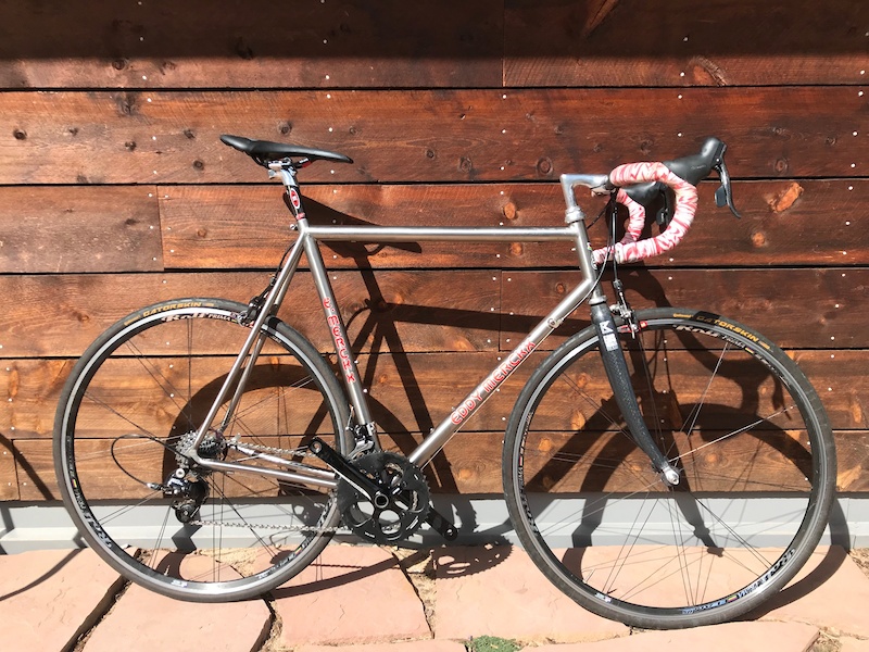 1998 Eddy Merckx Titanium AX 58 CM For Sale