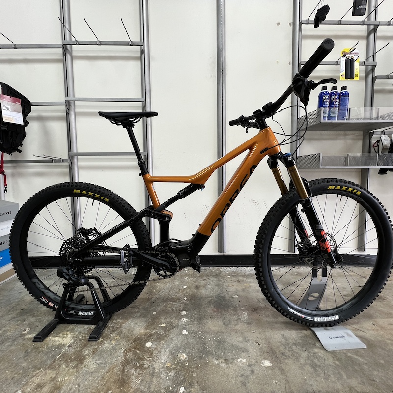 2022 BRAND NEW ORBEA RISE ORANGE LARGE FULLY UPGRADED For Sale