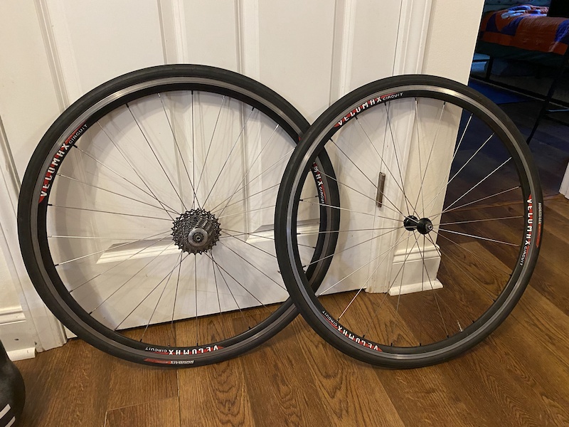 650b qr wheelset