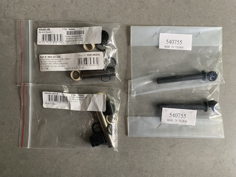 Trek Slash & Remedy Shock Hardware & Bolts For Sale