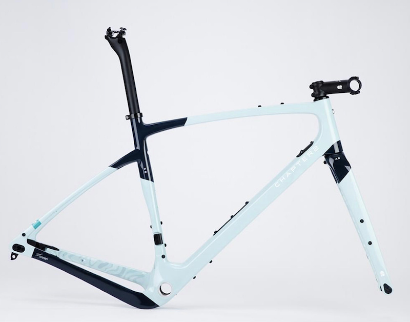 small carbon road bike frame