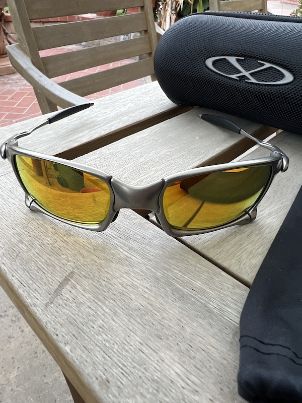 Oakley x Squared Sunglasses Plasma w/Fire Iridium Pol. For Sale