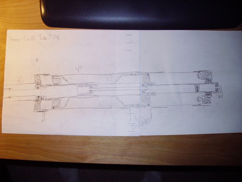 My rough sketch of a new dampening system for forks.