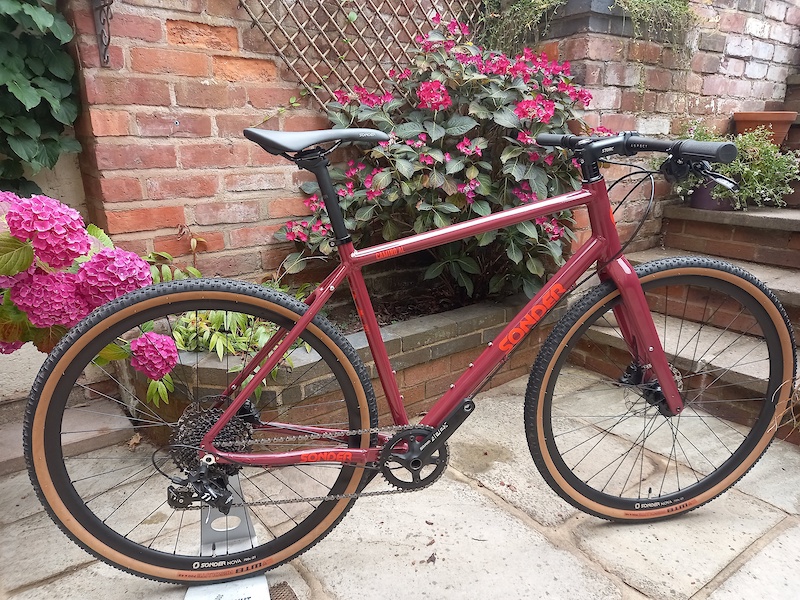 2020 Sonder Camino AL Flat Bar, Large, chilli red For Sale