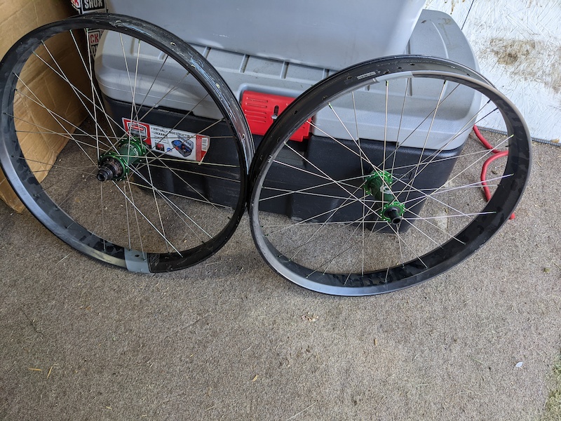 Whiskey fat bike 26in rims laced to I9 Torch Hubs For Sale