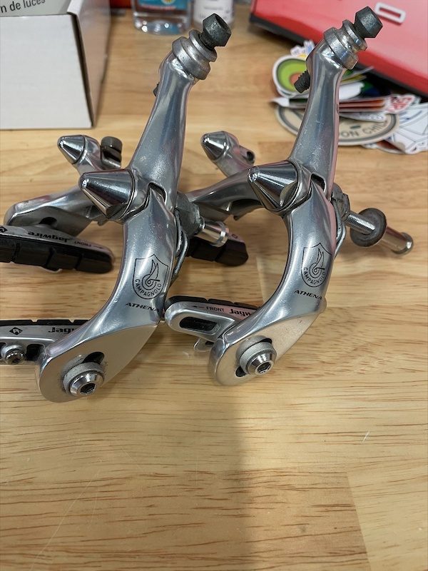 Freins Monoplan Campagnolo Athena 927 - Pour Vélo De Route - Occasion Fonctionnelle