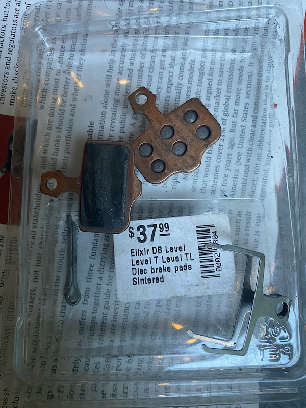 elixir r brake pads