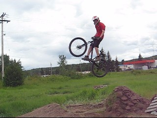 a day at the dirt jumps