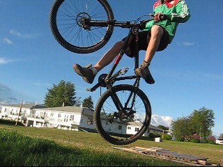 a day at the dirt jumps