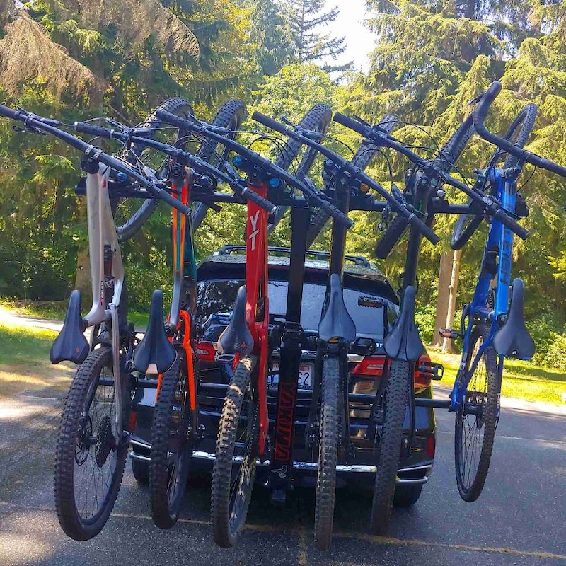 Yakima hangover 6 online bike rack