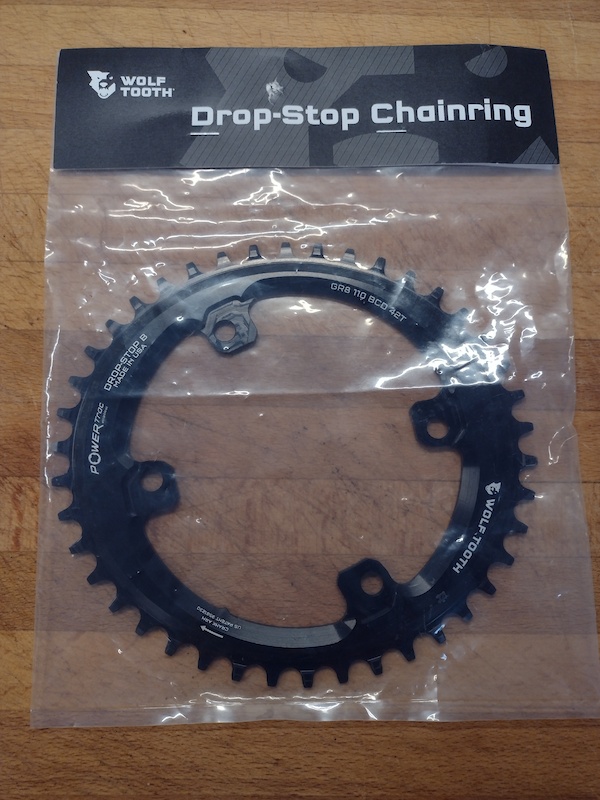 2022 Wolftooth Chainring 42T Elliptical for Shimano GRX For Sale