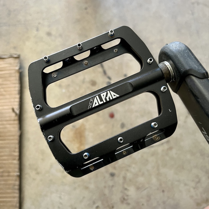 2022 RIDE Alpha Flat Pedals For Sale