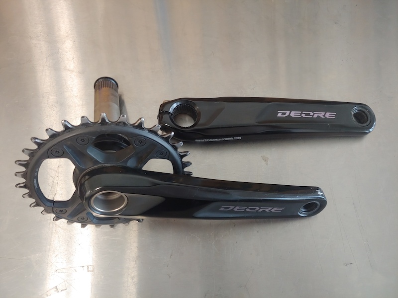 2021 Shimano Deore FC-M6120 170mm + 32T chainring For Sale